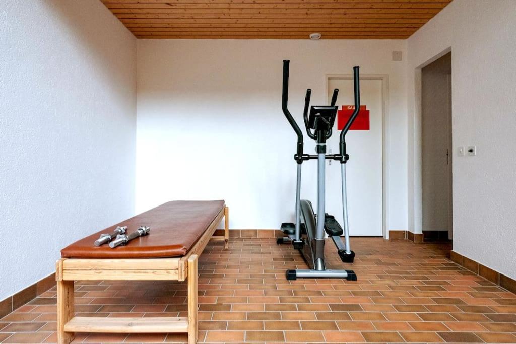 Small But Wow! Studio With Pool @ The Central Lake Crans-Montana Zewnętrze zdjęcie